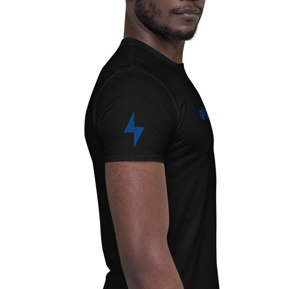 Electrified Embroidered TShirt - Black Color - https://ascensionemporium.net