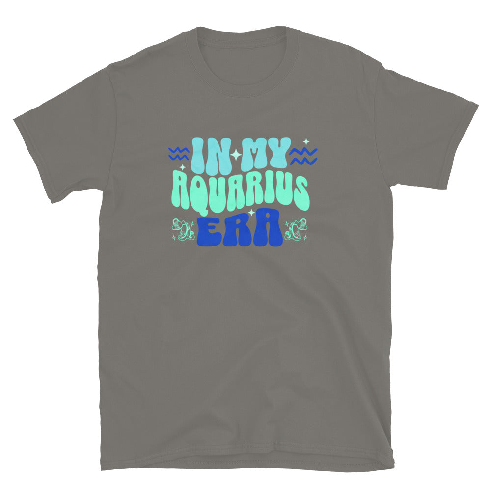 In My Aquarius Era TShirt - Charcoal Color - https://ascensionemporium.net