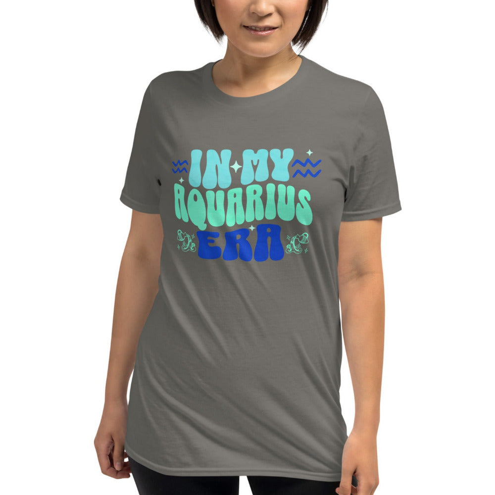 In My Aquarius Era TShirt - Charcoal Color - https://ascensionemporium.net