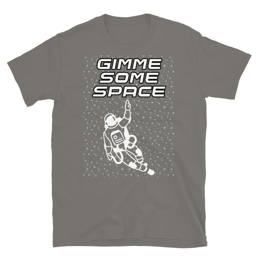 Gimme Some Space Astronaut TShirt - Charcoal Color - https://ascensionemporium.net