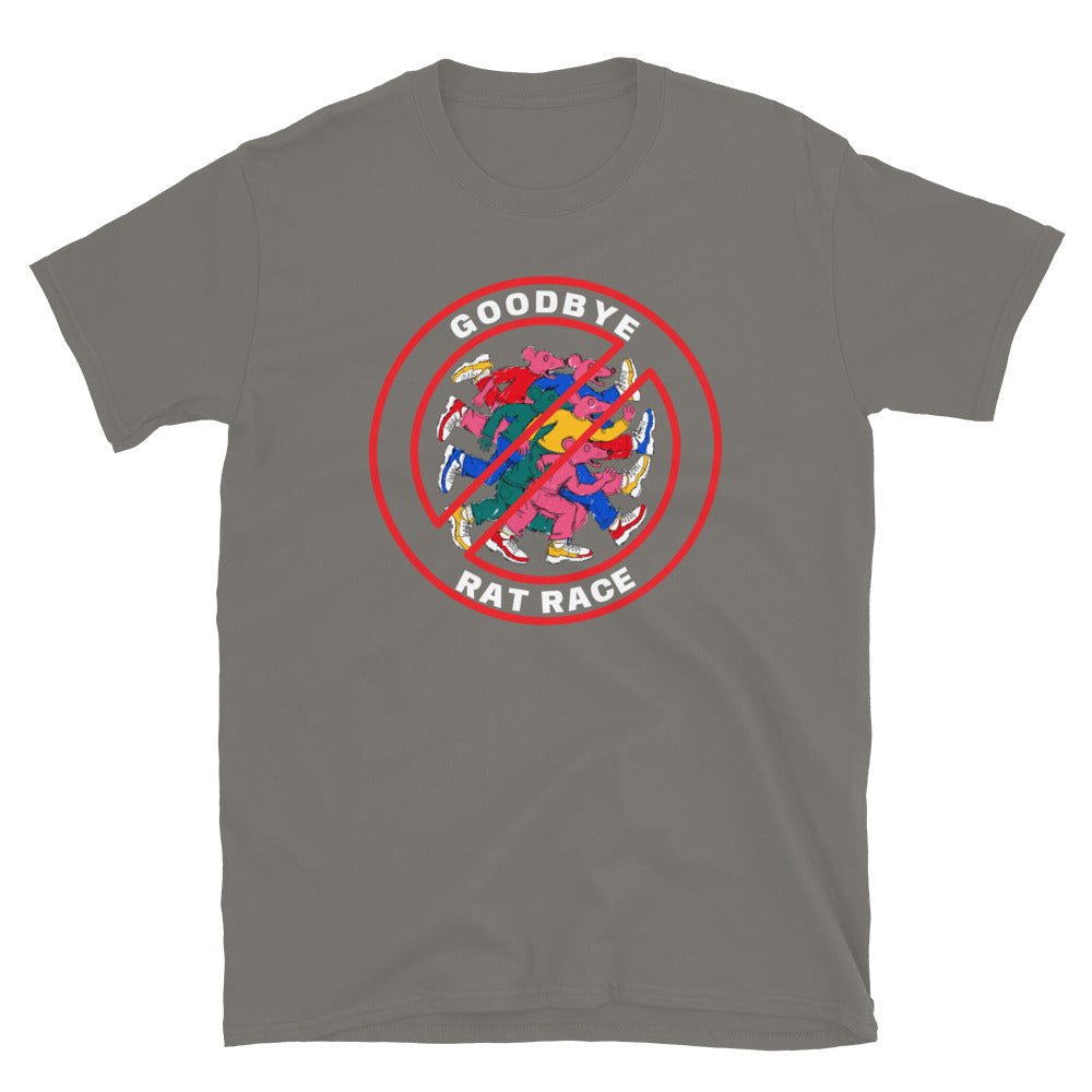 Goodbye Rat Race TShirt - Charcoal Color - https://ascensionemporium.net