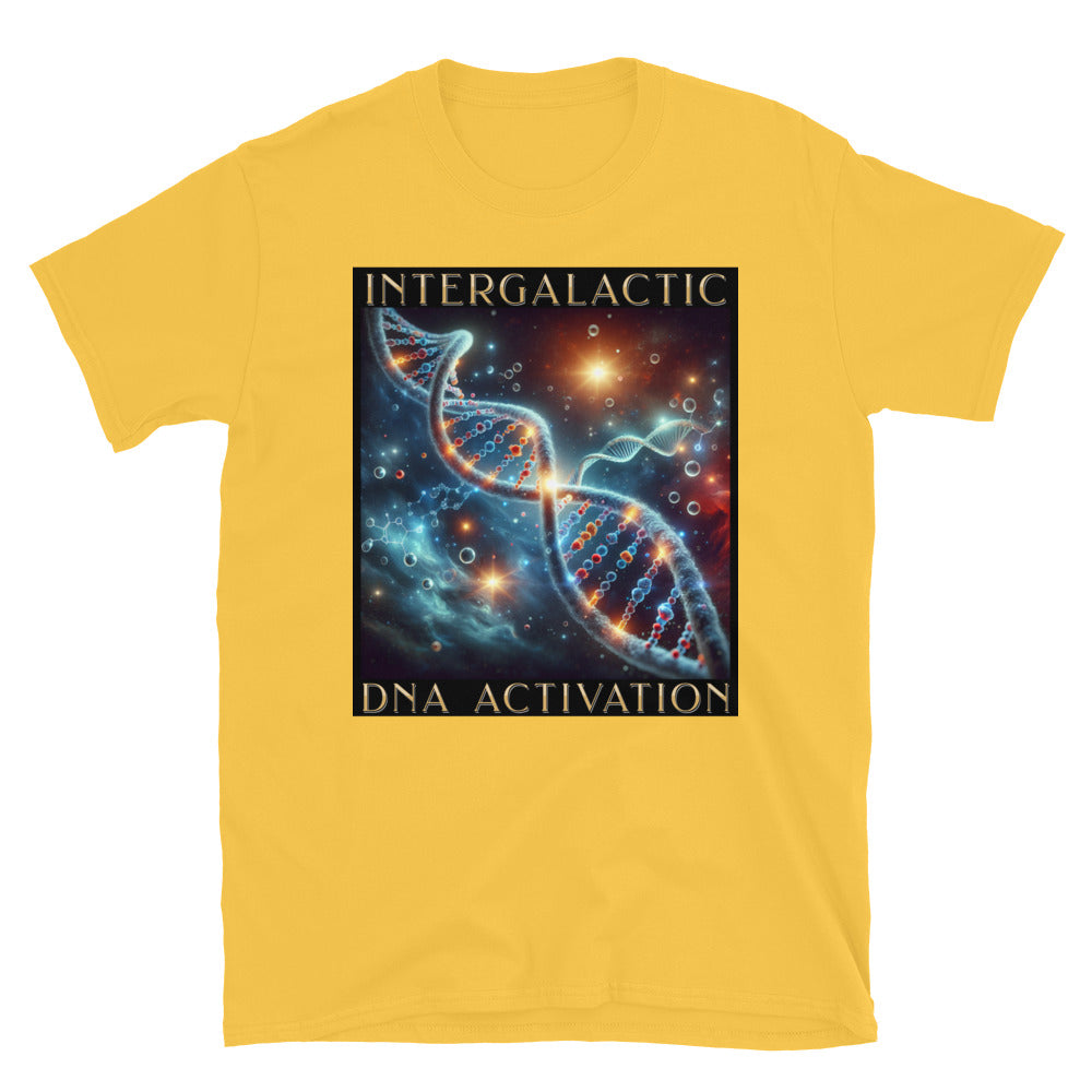 Intergalactic DNA Activation TShirt - Daisy Color - https://ascensionemporium.net