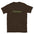 Eat Organic Embroidered T-Shirt - Dark Chocolate Color - https://ascensionemporium.net 