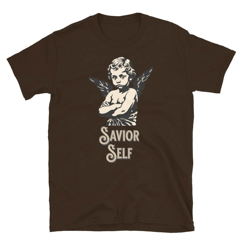 Savior Self Boy Angel TShirt - Dark Chocolate Color - https://ascensionemporium.net