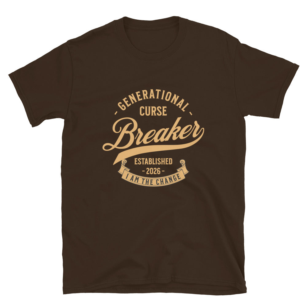 Generational Curse Breaker TShirt - Dark Chocolate Color - https://ascensionemporium.net