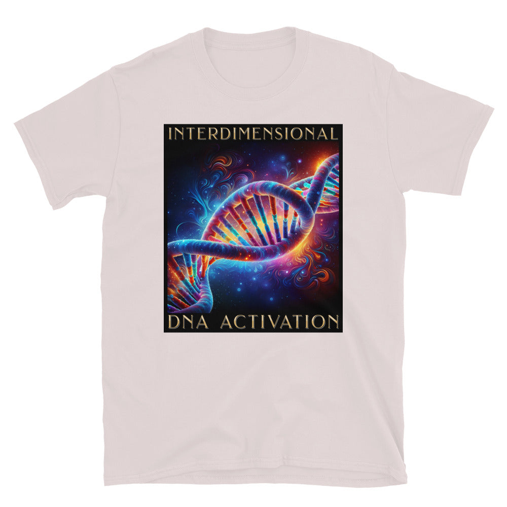 Interdimensional DNA Activation TShirt - Ice Grey Color - https://ascensionemporium.net