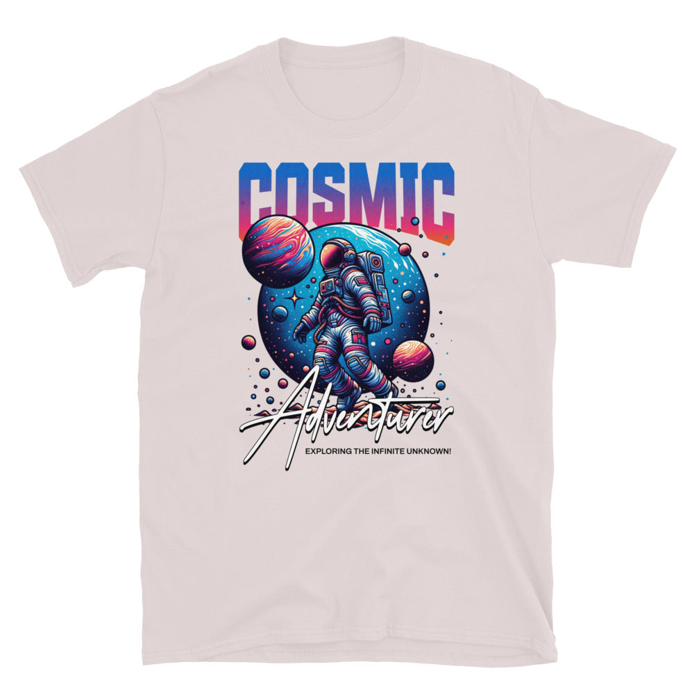 Cosmic Adventurer TShirt - Ice Grey Color - https://ascensionemporium.net