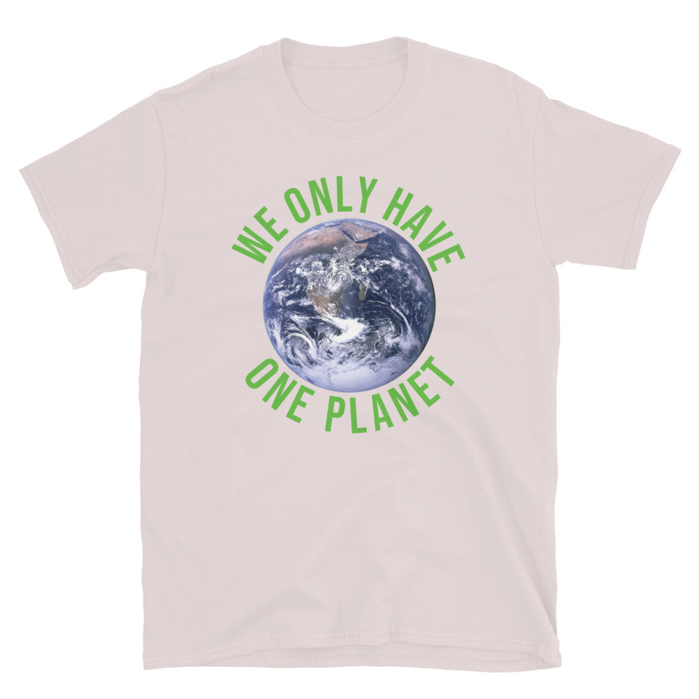 We Only Have One Planet TShirt - Ice Grey Color - https://ascensionemporium.net