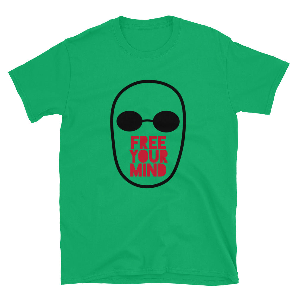 The Matrix Free Your Mind TShirt - Irish  Color - https://ascensionemporium.netreen