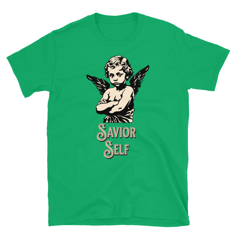 Savior Self Boy Angel TShirt - Irish Green Color - https://ascensionemporium.net
