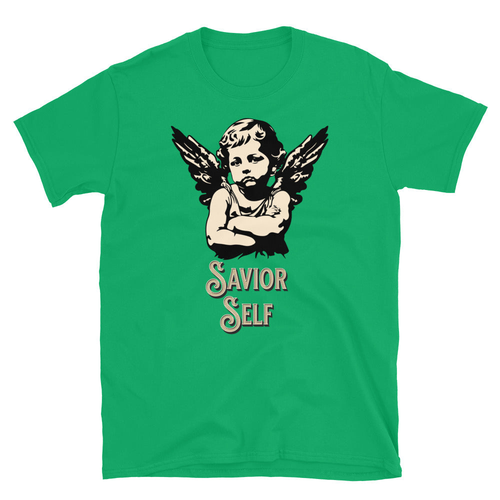 Savior Self Girl Angel TShirt - Irish Green Color - https://ascensionemporium.net
