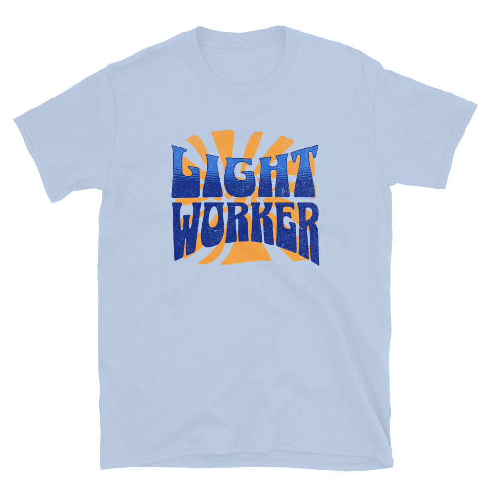 Light Worker TShirt - Light Blue Color - https://ascensionemporium.net