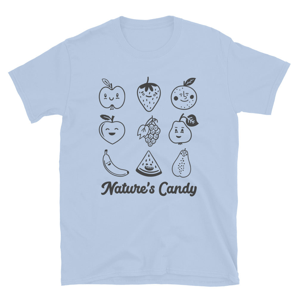 Nature's Candy TShirt - Light Blue Color - https://ascensionemporium.net