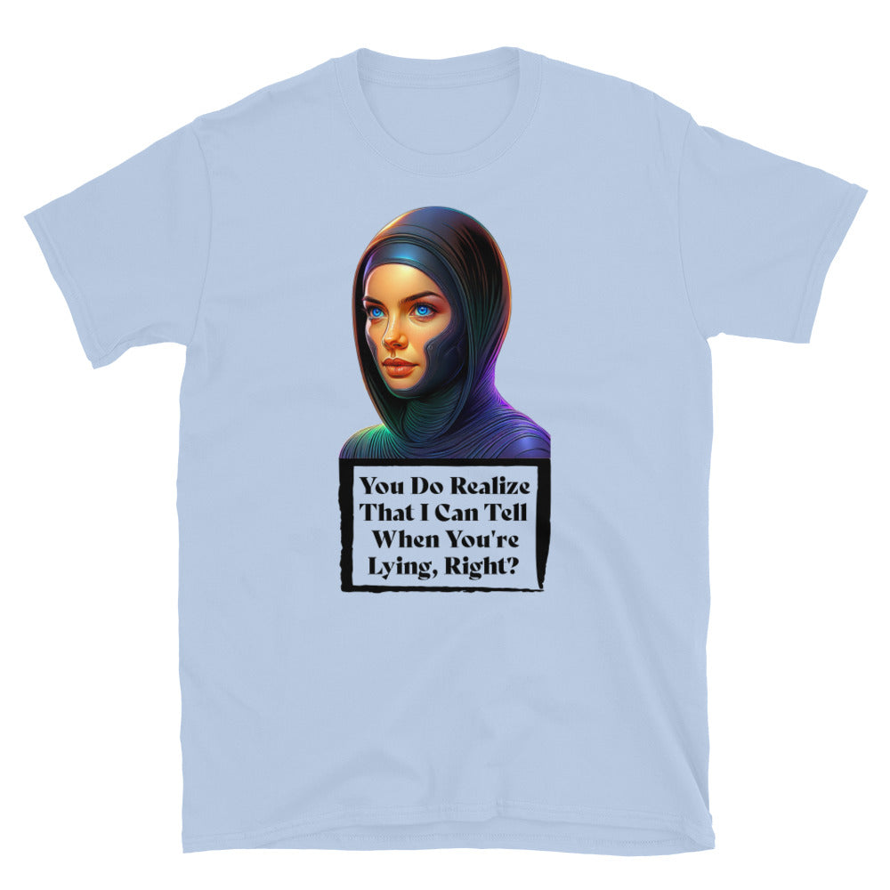 Dune Bene Gesserit Truthsayer TShirt - Light Blue Color - https://ascensionemporium.net