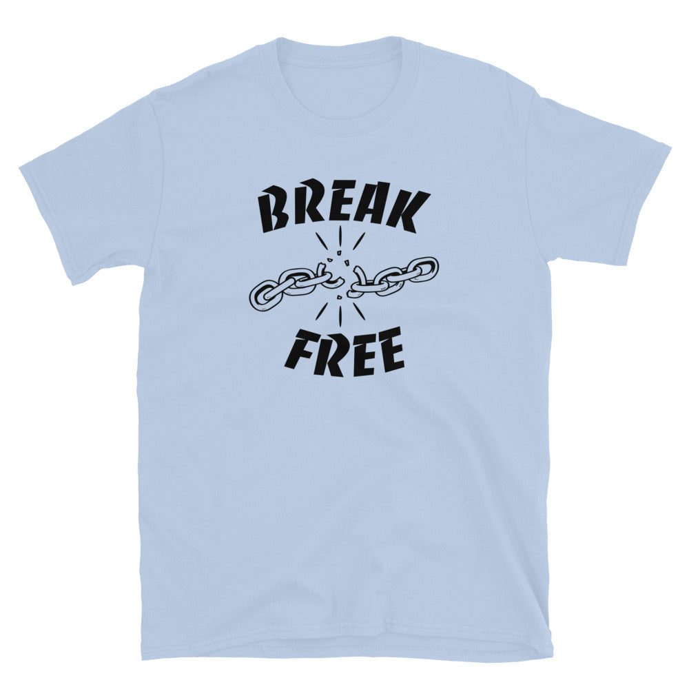 Break Free TShirt - Light Blue Color - https://ascensionemporium.net