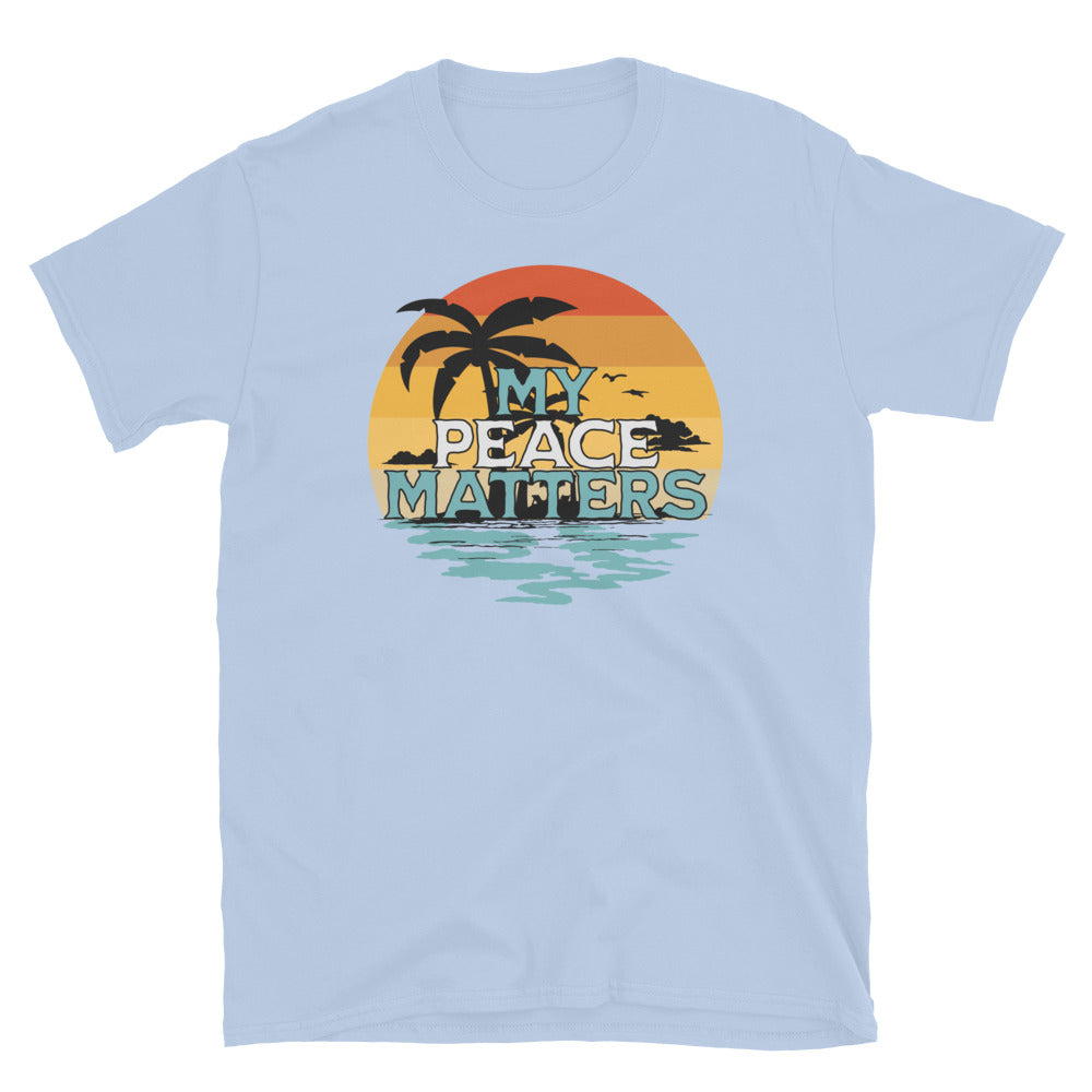 My Peace Matters TShirt - Light Blue Color - https://ascensionemporium.net