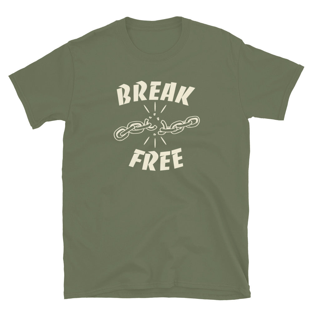 Break Free TShirt - Military Green Color - https://ascensionemporium.net