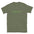 Eat Organic Embroidered T-Shirt - Military Green Color - https://ascensionemporium.net 
