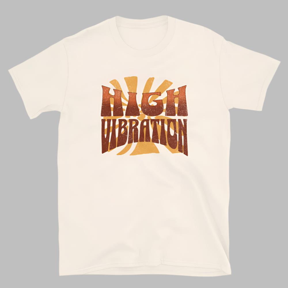 High Vibration TShirt - Natural Color - https://ascensionemporium.net