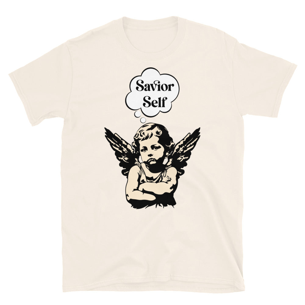 Savior Self Girl Angel TShirt - Natural Color - https://ascensionemporium.net