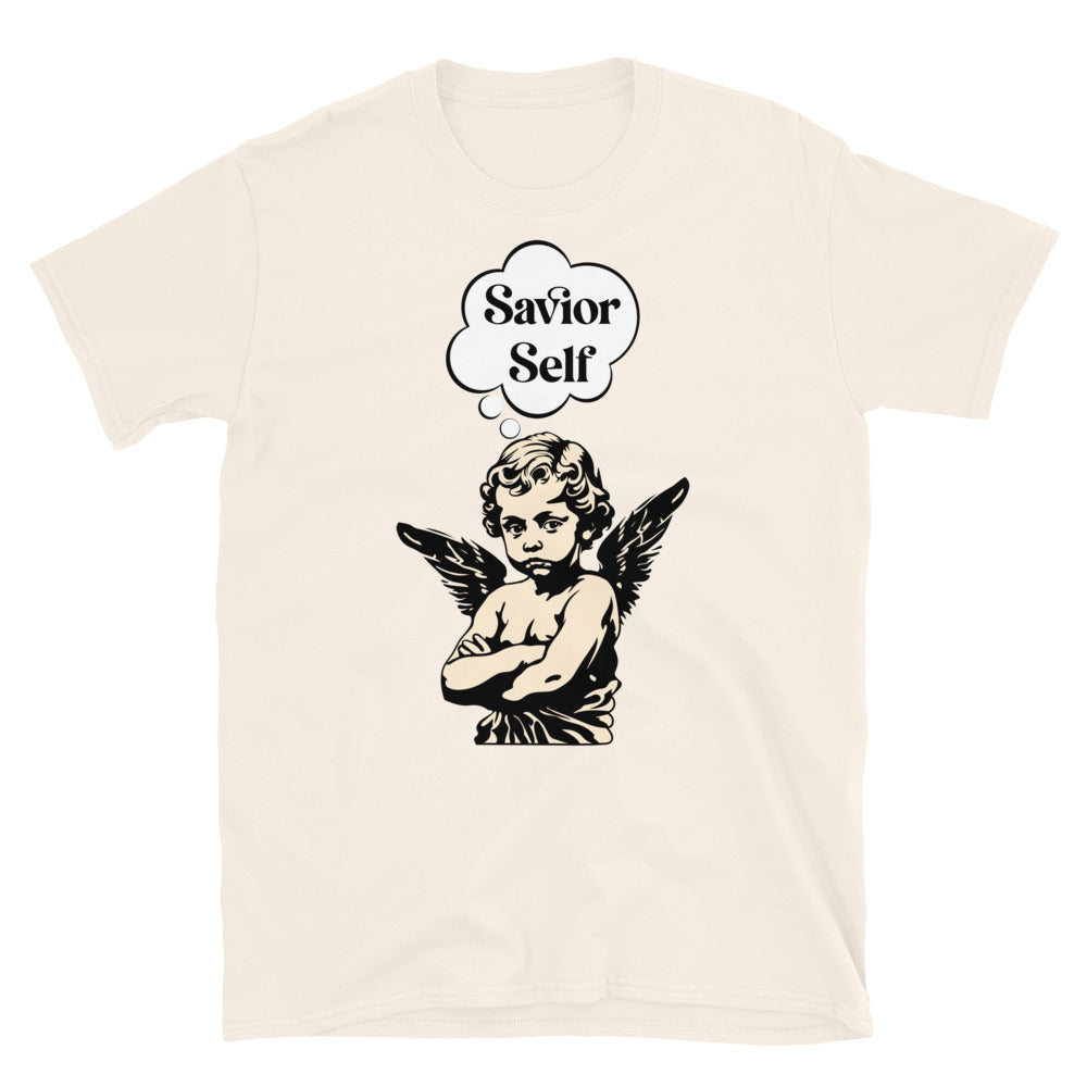 Savior Self Boy Angel TShirt - Natural Color - https://ascensionemporium.net
