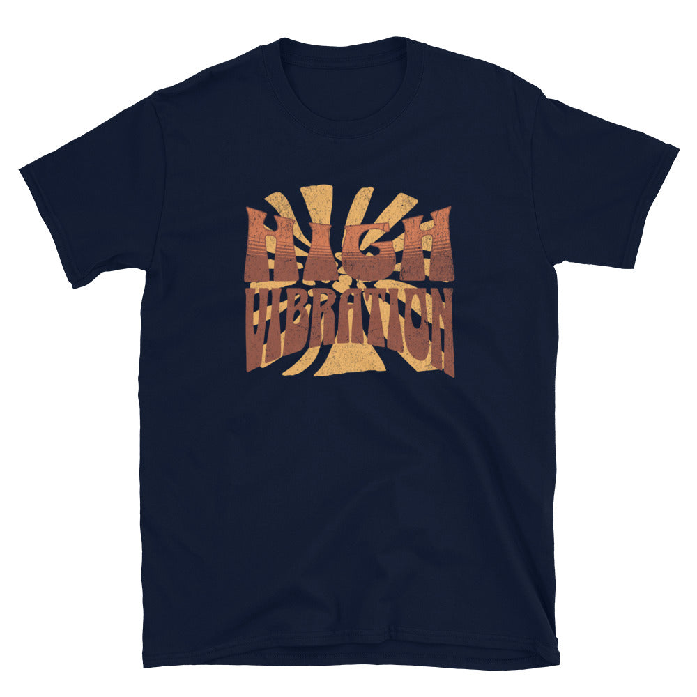 High Vibration TShirt - Navy Color - https://ascensionemporium.net