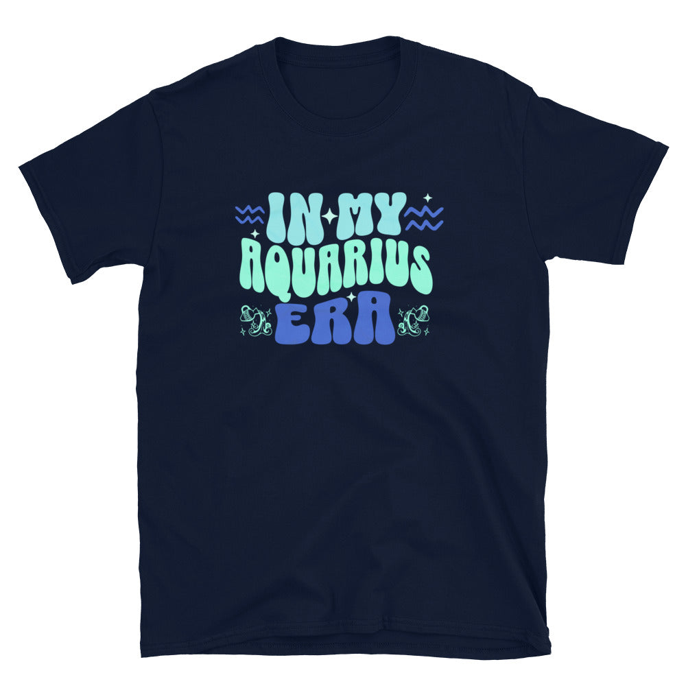 In My Aquarius Era TShirt - Navy Color - https://ascensionemporium.net