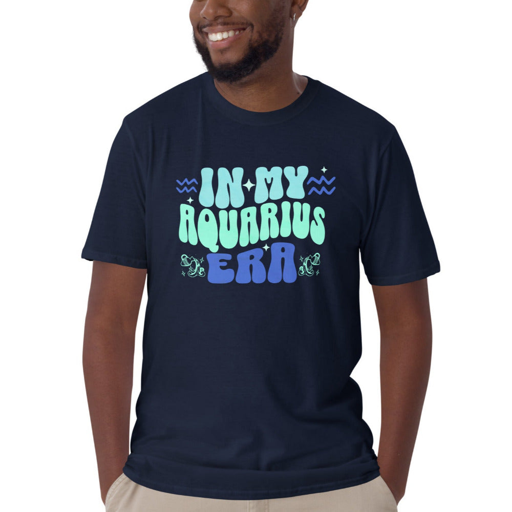 In My Aquarius Era TShirt -Navy Color - https://ascensionemporium.net