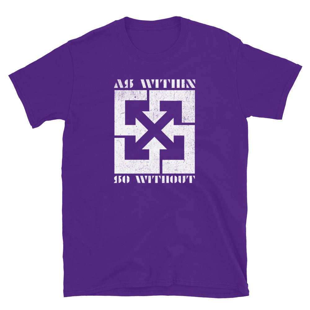 As Within So Without TShirt - Purple Color - https://ascensionemporium.net
