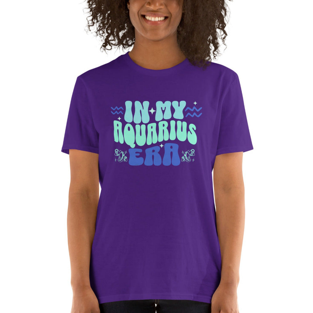 In My Aquarius Era TShirt - Purple Color - https://ascensionemporium.net