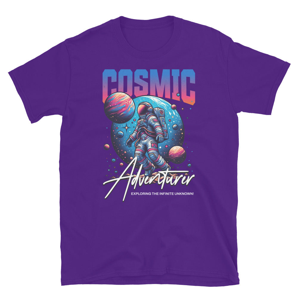 Cosmic Adventurer TShirt - Purple Color - https://ascensionemporium.net