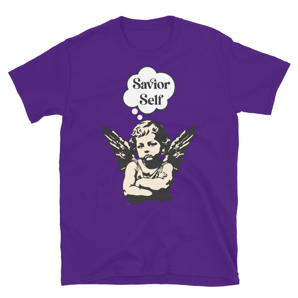 Savior Self Girl Angel TShirt - Purple Color - https://ascensionemporium.net