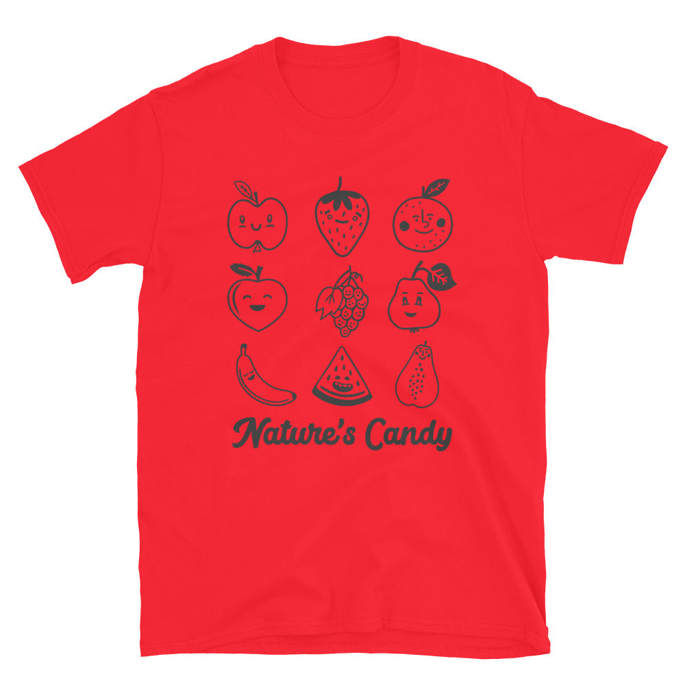 Nature's Candy TShirt - Red Color - https://ascensionemporium.net