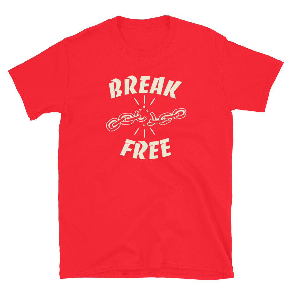 Break Free TShirt - Red Color - https://ascensionemporium.net