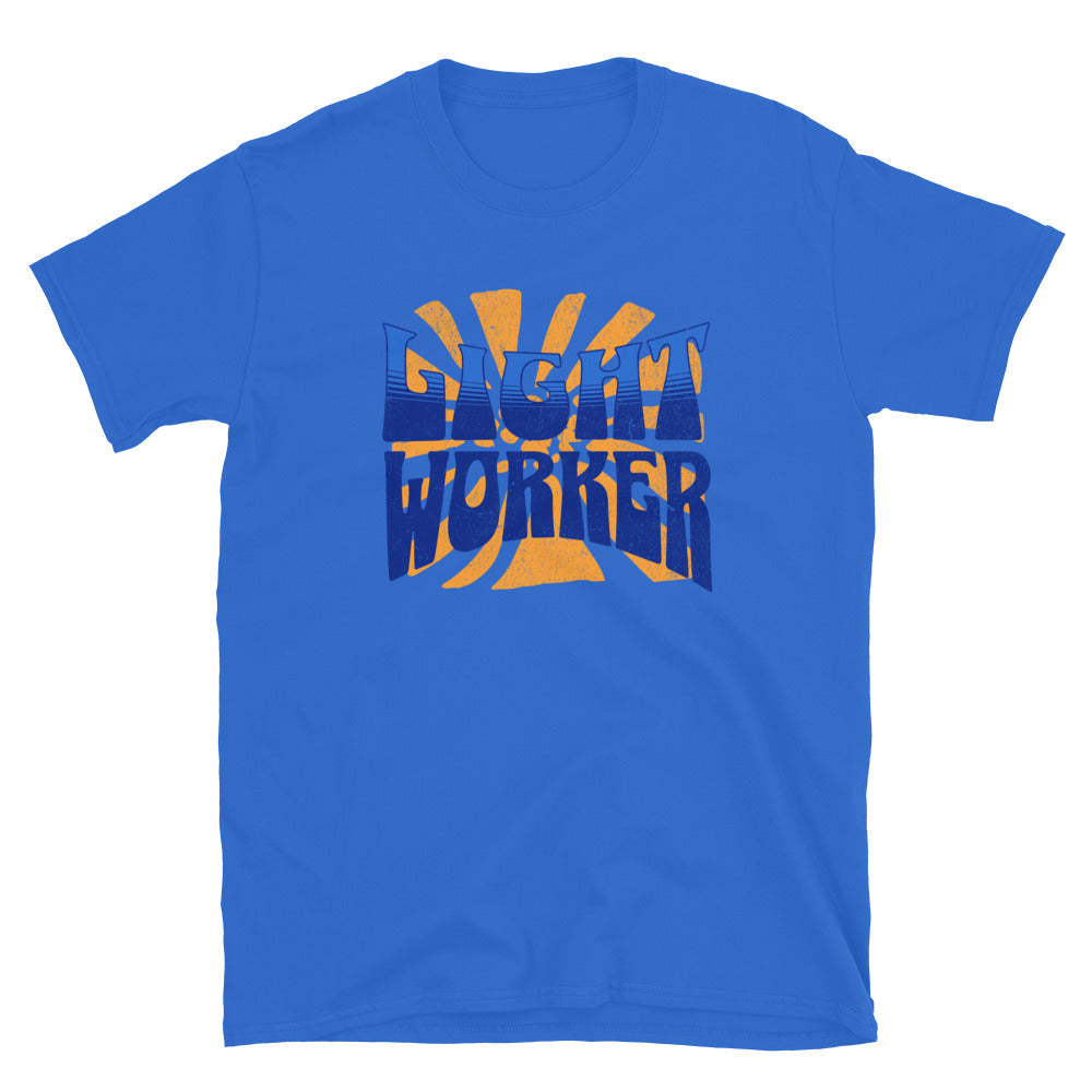 Light Worker TShirt - Royal Color - https://ascensionemporium.net