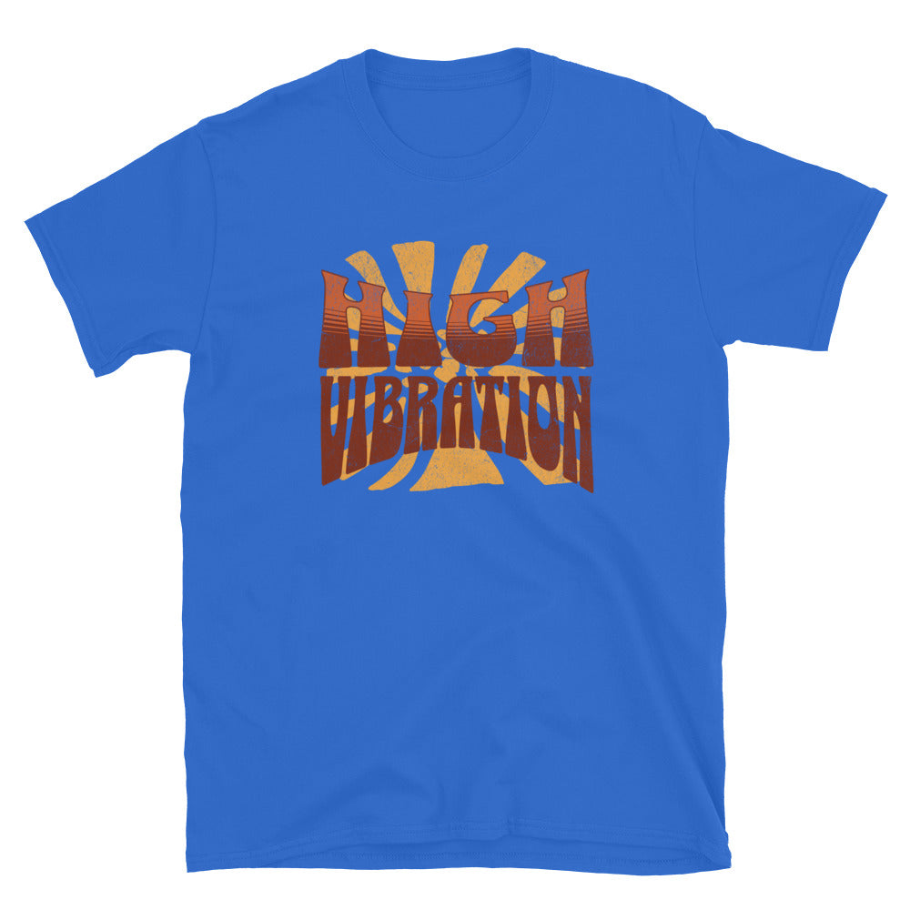 High Vibration TShirt - Royal Color - https://ascensionemporium.net