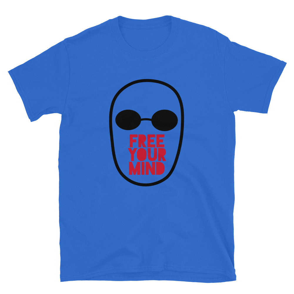 The Matrix Free Your Mind TShirt - Royal Color - https://ascensionemporium.net