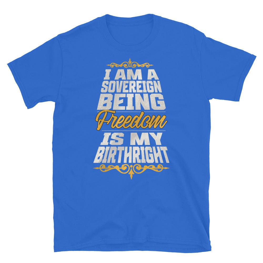 Sovereign Being TShirt - Royal Color - https://ascensionemporium.net