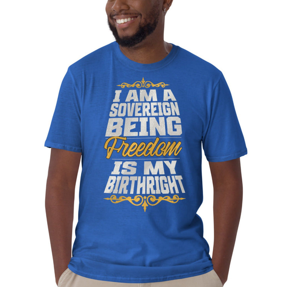 Sovereign Being TShirt - Royal Color - https://ascensionemporium.net