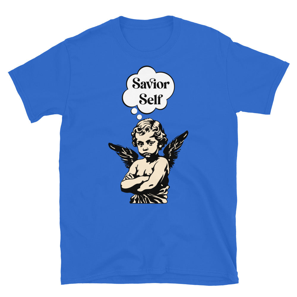Savior Self Boy Angel TShirt - Royal Color - https://ascensionemporium.net