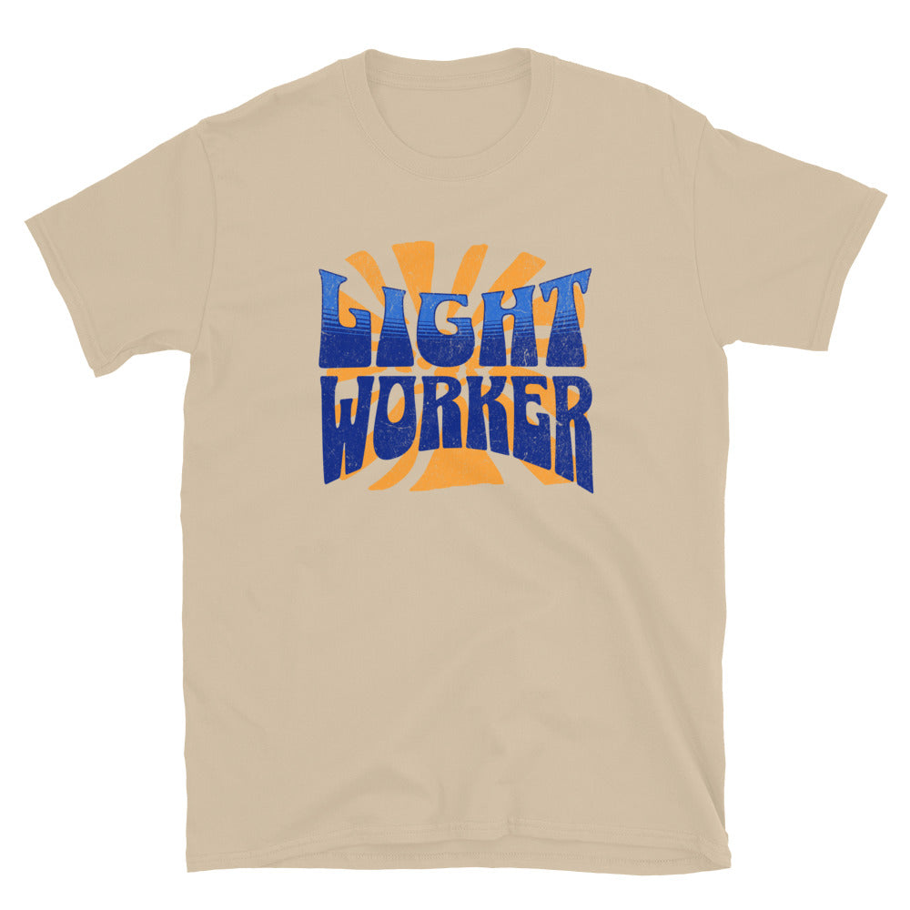 Light Worker TShirt - Sand Color - https://ascensionemporium.net