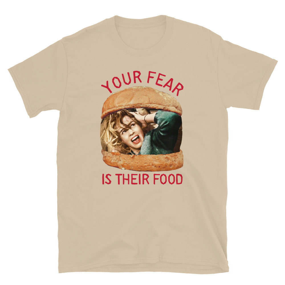 Your Fear Is Their Food TShirt - Sand Color - https://ascensionemporium.net