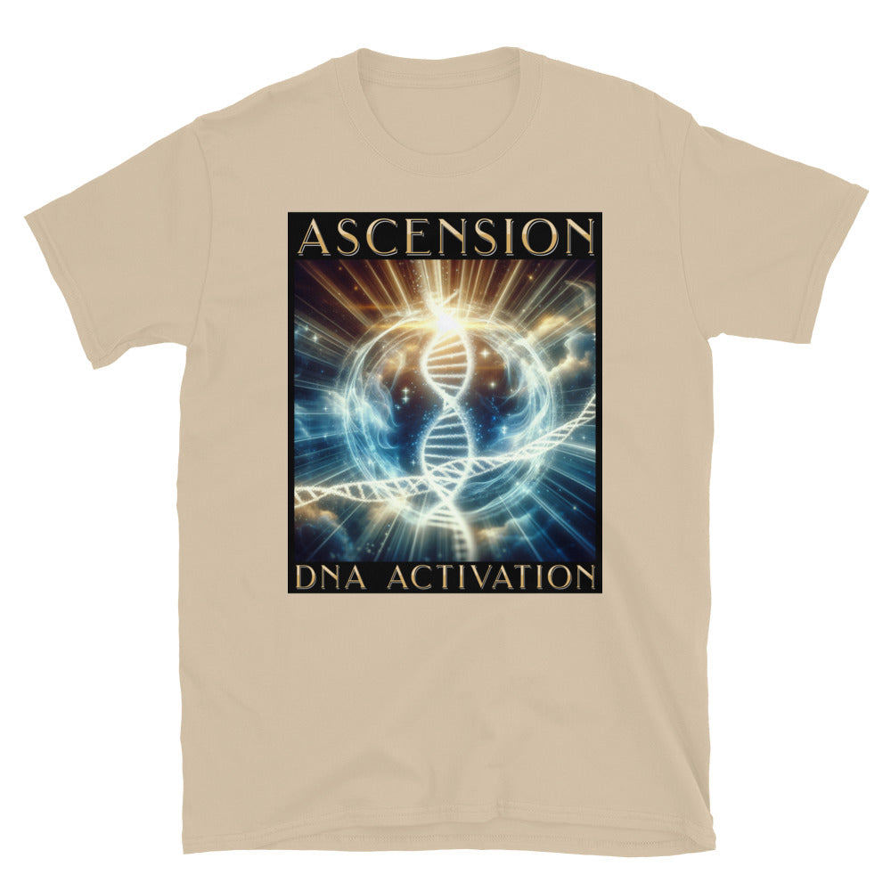 Ascension DNA Activation TShirt - Sand Color - https://ascensionemporium.net