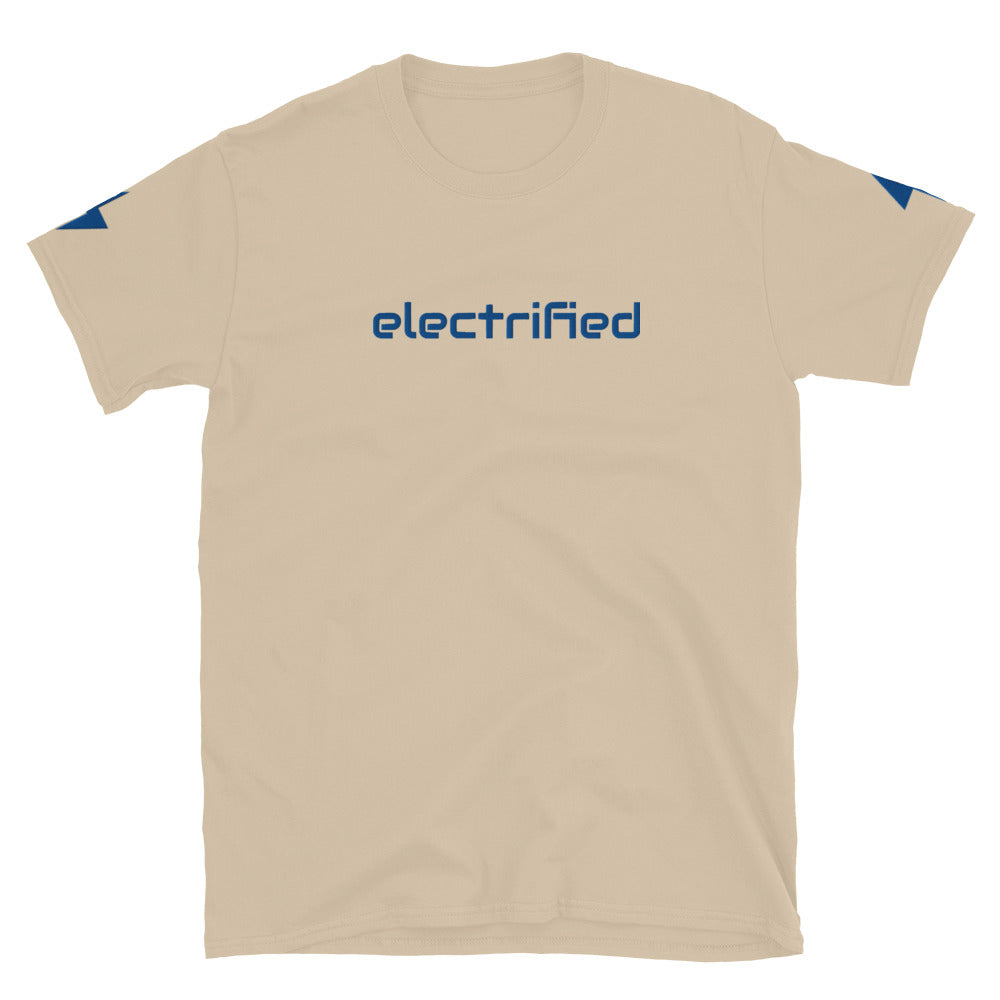 Electrified Embroidered TShirt - Sand Color - https://ascensionemporium.net