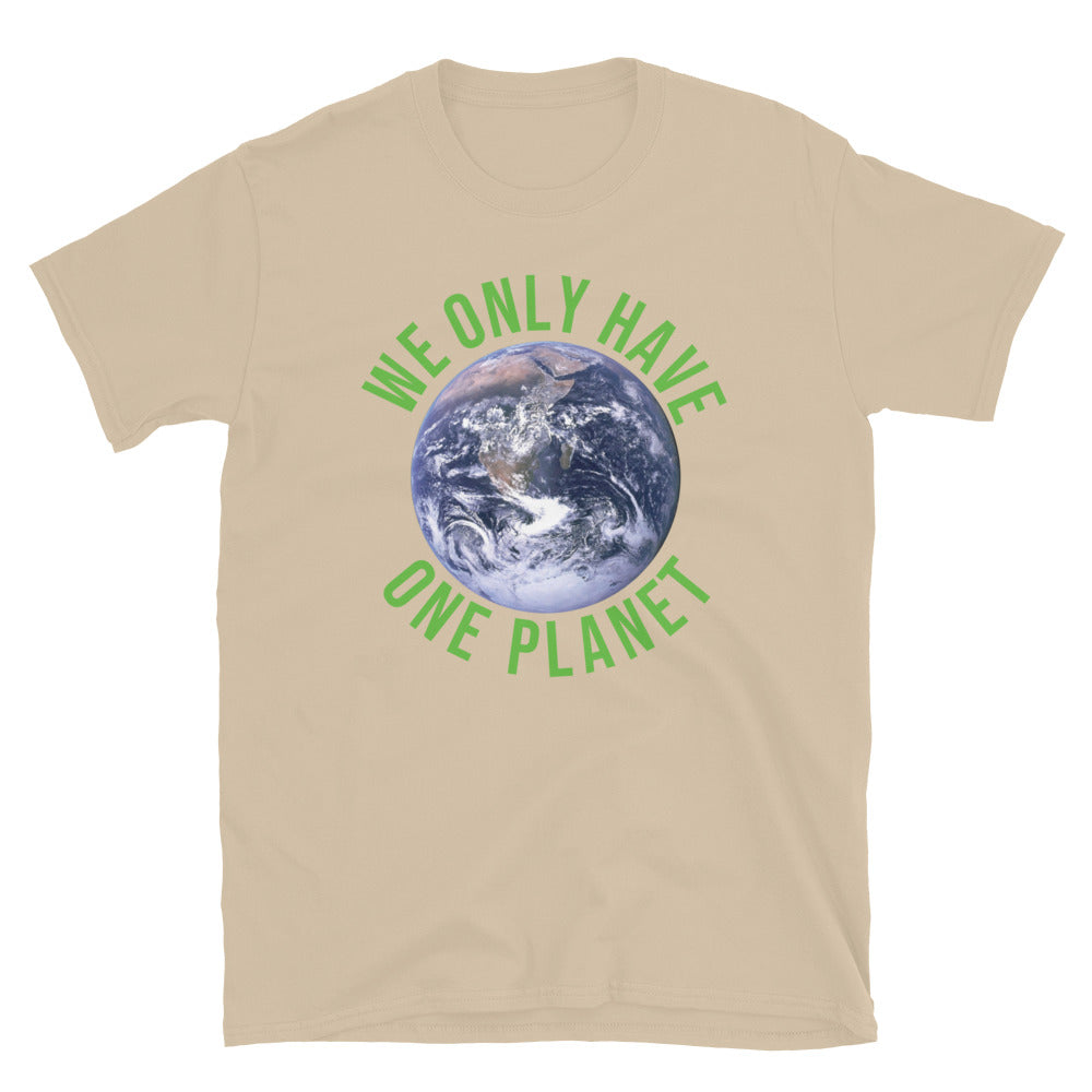 We Only Have One Planet TShirt - Sand Color - https://ascensionemporium.net