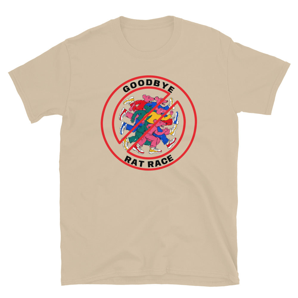 Goodbye Rat Race TShirt - Sand Color - https://ascensionemporium.net