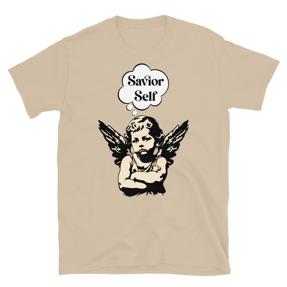 Savior Self Girl Angel TShirt - Sand Color - https://ascensionemporium.net