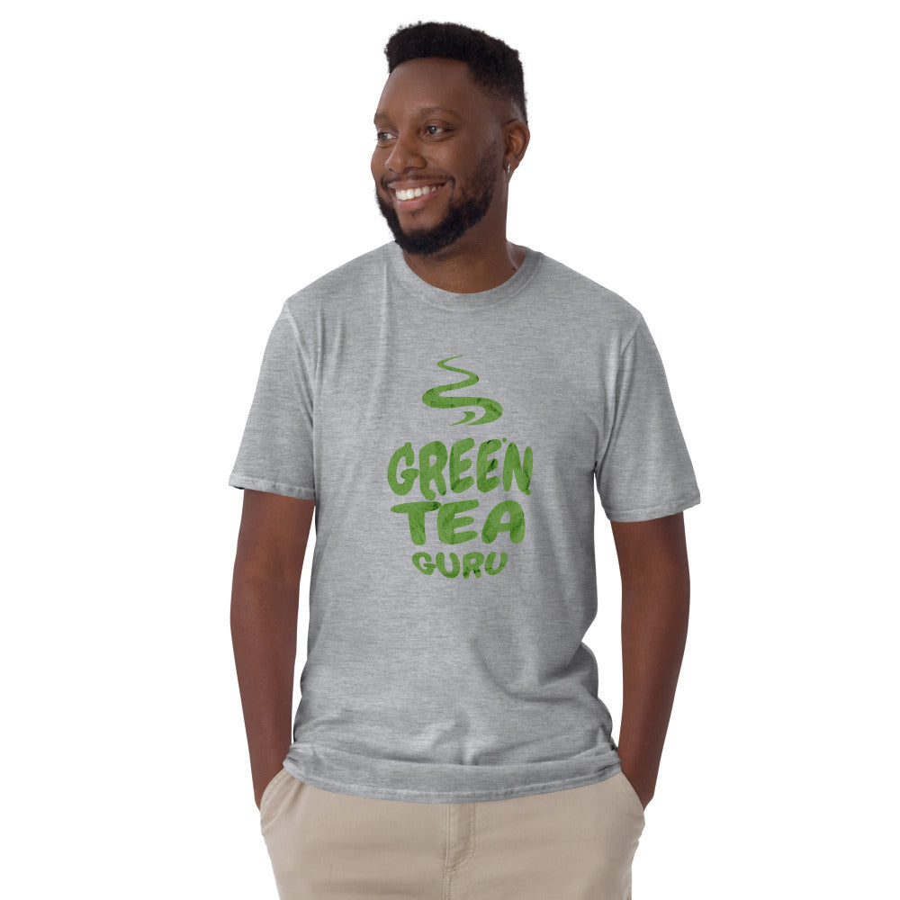 Green Tea Guru T-Shirt - Sport Grey Color - https://ascensionemporium.net