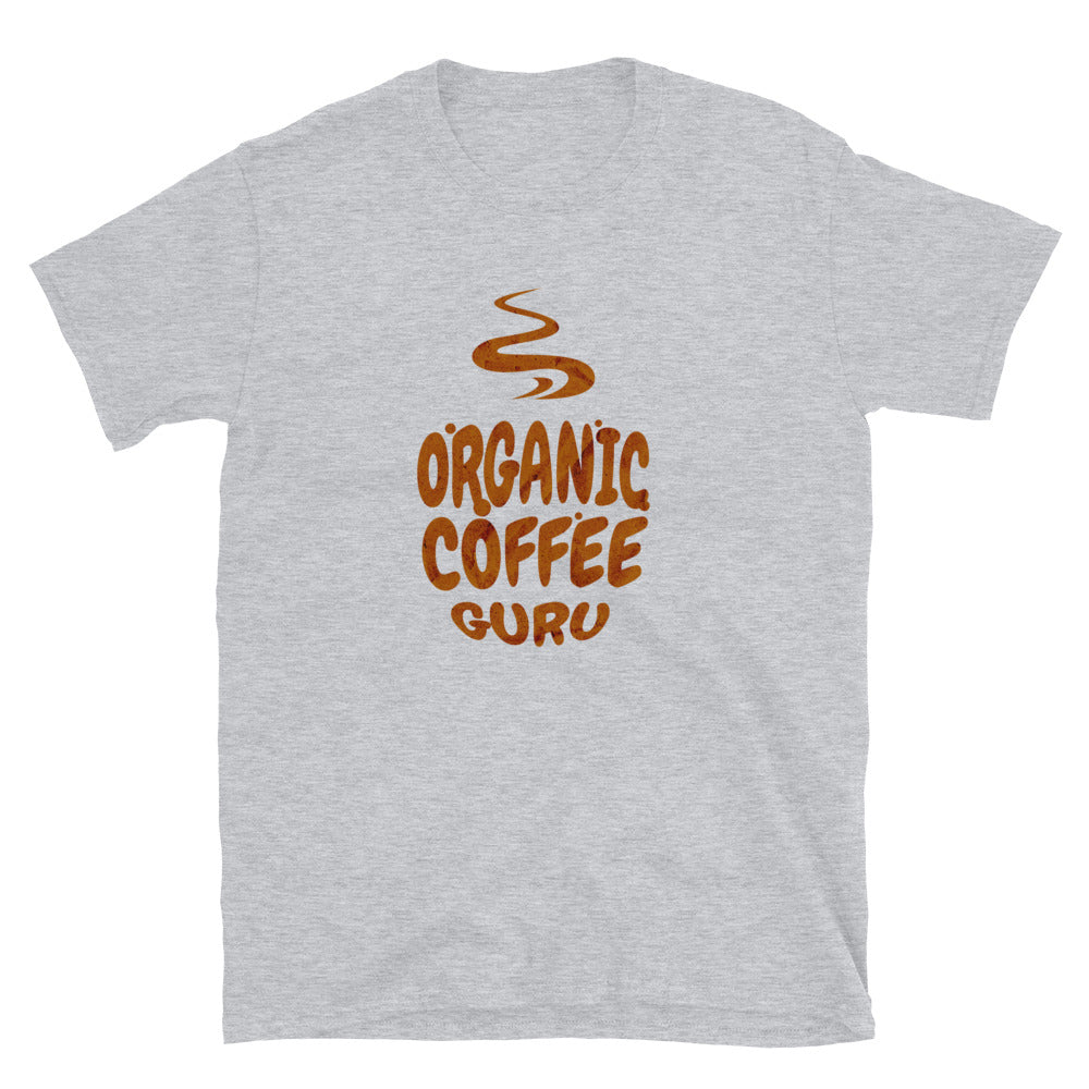Organic Coffee Guru T-Shirt - Sport Grey Color -  https://ascensionemporium.net