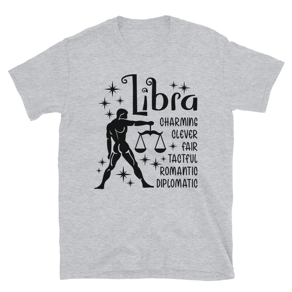 Libra Zodiac Positive Traits TShirt - Sport Grey Color - https://ascensionemporium.net